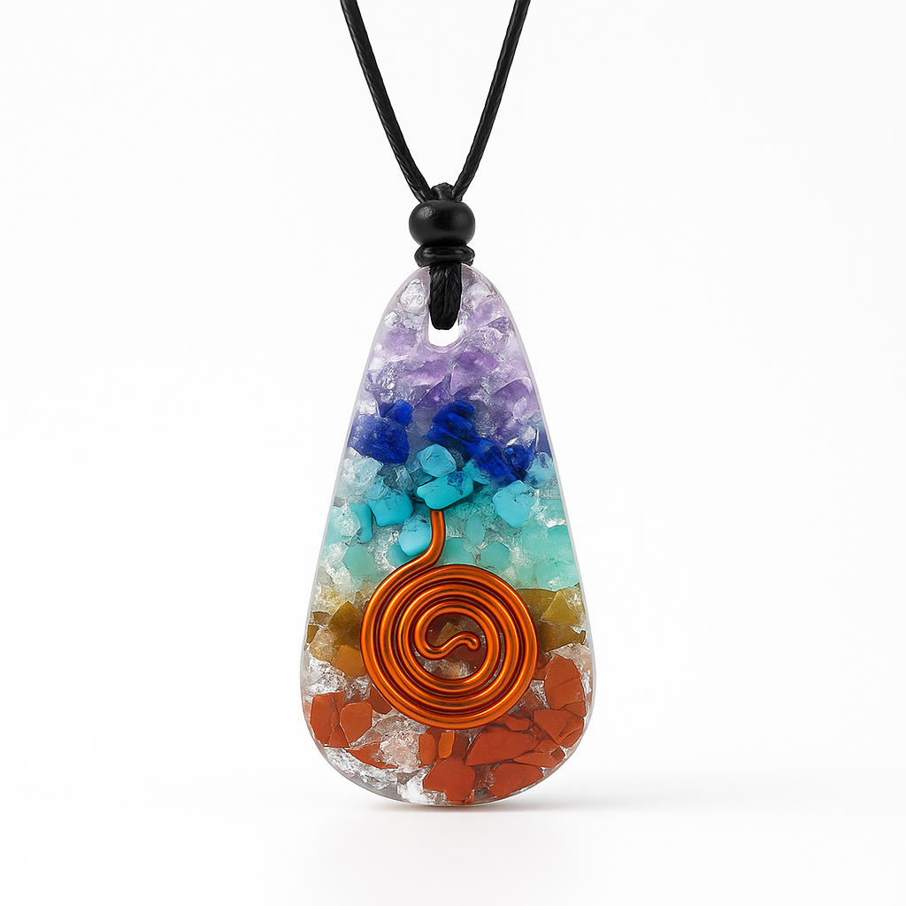 Orgone Chakra Healing Necklace