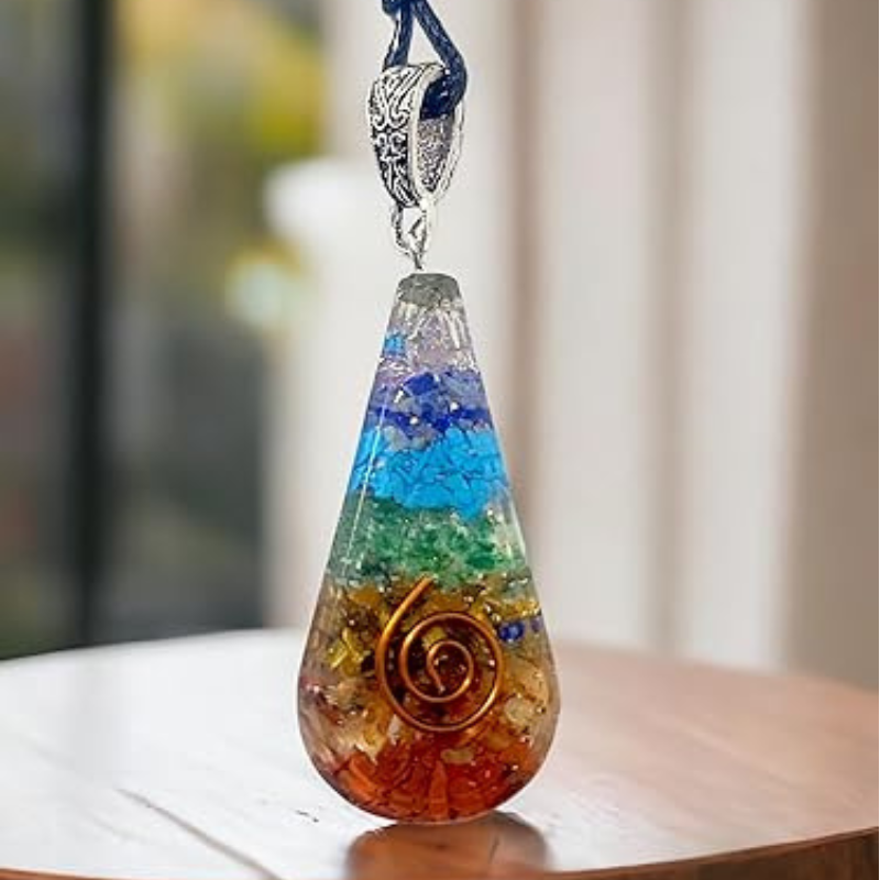 Orgone Chakra Healing Necklacee